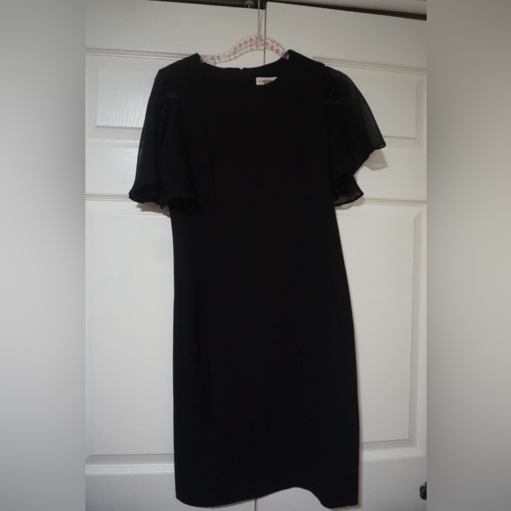 Calvin Klein Black Midi Dress